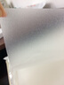 福越翔透明膠片裝訂封面A4 A3磨砂封皮耗材 深圳發(fā)快遞【A3磨砂半透明絲100張】 曬單實(shí)拍圖