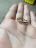 萊紳通靈求婚戒指18k金鉆石女戒指結(jié)婚訂婚排鉆公主的冠冕 女款16號(hào) 曬單實(shí)拍圖