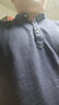 NASALIKE短袖T恤男士夏季薄款寬松工作服打底衫純色體恤百搭休閑時(shí)尚上衣 黑色 【冰感透氣，男女同款】 2XL 【140-160斤】 曬單實(shí)拍圖