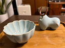 廷懷窯 汝窯牛年茶寵年轉(zhuǎn)乾坤精品創(chuàng)意茶寵擺件桌面擺件 汝瓷可養(yǎng) 汝窯天青牛轉(zhuǎn)乾坤 曬單實(shí)拍圖
