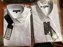 職業(yè)門(mén) 短袖襯衫男正裝免燙修身純色白襯衣男短袖 0700200白色 40碼(身高168-180體重125-155) 曬單實(shí)拍圖