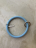 描繪者手機殼掛繩新款硅膠手環(huán)扣軟膠大圓環(huán)金屬扣后背通用掛繩手提腕帶子大圓圈環(huán)扣掛圈防摔防丟固定 【藍色】圓形硅膠手環(huán)掛繩 曬單實(shí)拍圖