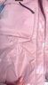 G.DUCKKIDS兒童羽絨服女童韓版洋氣中長款過膝免洗中大童加厚保暖防風(fēng)外套冬 粉紅色 8288 160合適1.6米85-100斤左右 曬單實拍圖