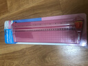可得優(yōu)手動(dòng)切紙刀照片裁紙刀多孔打孔活頁(yè)裁紙機滾輪切紙神器小型裁剪照片斜面切紙板10頁(yè)手工diy切照片 A3/玫紅色/可裁10張紙 曬單實(shí)拍圖