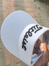 Titleist泰特利斯高爾夫球帽Tour Visor職業(yè)款高檐無頂帽可調(diào)節(jié)防曬遮陽(yáng)帽 TH24VTN2-白/黑10(魔術(shù)貼調(diào)節(jié)帶) 曬單實(shí)拍圖