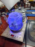 偉格精工全自動(dòng)上水電熱水壺嵌入茶桌臺燒水壺一體玻璃電熱煮泡茶專(zhuān)用茶道爐具 高貴金煮茶款【1500W大功率帶藍燈】 曬單實(shí)拍圖