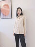 經(jīng)典故事（JANE STORY）經(jīng)典故事時(shí)尚簡(jiǎn)約短款風(fēng)衣女春秋2025新款高級氣質(zhì)小個(gè)子通勤外套 U05卡其色 M 曬單實(shí)拍圖