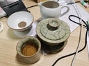 艾瑩嘉 龍泉青瓷茶具整套高檔王文傳世哥窯功夫茶杯禮盒套裝陶瓷冰裂紋蓋碗 曬單實(shí)拍圖