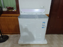 海爾洗衣機(jī)商用家用賓館租房宿舍半自動雙缸雙桶波輪大容量洗脫雙電機(jī)波輪噴淋漂洗老人操作簡單洗衣機(jī) 升級款12公斤玻璃蓋雙電機(jī)+動平衡防打桶 曬單實拍圖