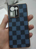 簡(jiǎn)美適用 小米mix4手機殼素皮MI mix4手機套保護套5g版鏡頭全包防摔高檔皮革商務(wù)簡(jiǎn)約皮套 小米Mix4 格子紋后殼【藍灰格】 曬單實(shí)拍圖