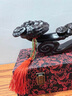 郎凱丹頓黑檀木雕喜上眉梢吉祥如意根雕擺件送長(cháng)輩喬遷家居客廳實(shí)木質(zhì)裝飾 精雕如意長(cháng)60cm【加底座】 曬單實(shí)拍圖