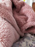 小猪响当当儿童睡袍女童加厚珊瑚童女孩法兰绒亲子浴袍99089粉色130cm 实拍图
