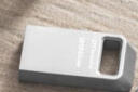 金士顿（Kingston）128GB USB3.2 Gen1 U盘 DTMC3G2 银色金属 迷你型车载U盘 大容量U盘 读速200MB/s 实拍图