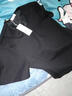 PLAYYOUNG國際品牌男裝秋冬保暖色加絨加厚短袖T恤男韓版寬松大碼半袖圓領(lǐng) 黑色 加絨 2XL 曬單實(shí)拍圖