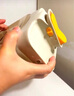 逗趣家涼水壺冰箱冷水壺帶水龍頭家用大容量耐高溫飲料桶冰水果汁冷水桶 牛油果綠3.5L【帶趣味貼紙*1】 曬單實(shí)拍圖