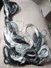 柚見檬 桑蠶絲線 蘇繡繡線真絲手工刺繡繡花線 常用色系8支裝 漸變色 蠶絲繡花線 22號(hào)山水青(六八號(hào))本批偏墨色 曬單實(shí)拍圖