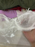 獨(dú)吻 性感蕾絲大碼大胸顯小超薄透明胸罩女式內(nèi)衣文胸套裝 酒紅 70B 標(biāo)配S內(nèi)褲，尺碼可調(diào) 曬單實(shí)拍圖