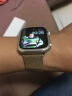 W&P【美国】适用苹果手表表带apple watch ultra2米兰尼斯金属不锈钢表带iwatch S9/8/7/6/5/SEwp 金属磁吸搭扣·玫瑰金【42/44/45/49MM】 实拍图