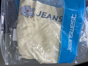 真維斯（Jeanswest）男童防蚊褲夏季兒童褲子純棉男孩夏款休閑褲2025新款束腳薄款長褲 藍(lán) X06+米白 X07 120 曬單實拍圖