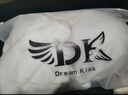 DK性感比基尼大小胸聚攏鋼托高腰分體裙式泳裝女遮肚泡溫泉游泳衣 白色 XL 曬單實(shí)拍圖