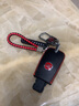 潤華年 菲亞特菲翔鑰匙包 廣汽菲亞特Ottimo致悅汽車(chē)鑰匙套扣保護殼 插入式紅線(xiàn)精品扣+繩牌 曬單實(shí)拍圖
