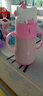 Hello Kitty 兒童帶水杯蓋保溫杯304不銹鋼小學(xué)生幼兒園女寶寶配公仔 20230727-美樂(lè )蒂粉色-500ml 曬單實(shí)拍圖