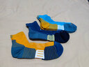 ZEALWOODZEALWOOD襪子銀離子徒步襪跑步襪運動(dòng)襪速干襪男女戶(hù)外兒童襪冬 Trek LT藍黃灰 1雙 L(43_45) 曬單實(shí)拍圖