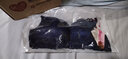 噯妮嘉（AINIJIA） 蕾絲聚攏文胸套裝 前扣美背無(wú)痕無(wú)鋼圈性感少女內衣女性胸罩 寶藍套裝(含內褲) 36B=80B 曬單實(shí)拍圖