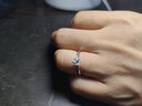 喜鉆經(jīng)典6爪求婚結(jié)婚鉆石女戒簡約優(yōu)雅鉆石戒指婚戒送女友生日禮物 【GIA證書】鉑金30分E色VS2 曬單實拍圖