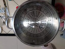 Momscook慕廚（Momscook）304不銹鋼單層通用蒸屜蒸格 34CM蒸格TL3413ZG 1層 34cm 曬單實(shí)拍圖
