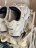 斯凯奇（Skechers）老爹鞋子女小白鞋熊猫鞋冬季运动休闲厚底百搭99999863/88888008 99999863-白色/绿色/WGR 37 实拍图