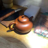 璽翰雅（ROYHOYE）正宗宜興紫砂壺名家工藝師純手工茄段壺家用原礦朱泥功夫泡茶壺 朱泥茄段壺 170ml 曬單實(shí)拍圖