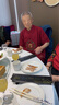 寶財(cái)羊中老年唐裝男爸爸夏季套裝中山裝中國風(fēng)太極服老人衣服居士服漢服 曬單實(shí)拍圖