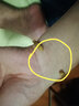 子午線(xiàn) 男士手鐲韓版霸氣never give up個(gè)性嘻哈潮男手環(huán)學(xué)生手飾潮飾品 金色 曬單實(shí)拍圖