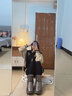 回力雪地靴女靴夏季棉鞋女高幫保暖皮面女鞋子女2025新款夏季加絨加厚 金色 37 曬單實拍圖