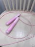 潮克（CAOOELCOL）無(wú)繩跳繩成人負重計數跳繩男女減肥神器中小學(xué)生考試跳繩健身器材 暴力減肥--粉色 無(wú)繩大球 曬單實(shí)拍圖