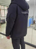 花花公子品牌男士短款羽絨服春秋冬季白鴨絨加厚保暖立領(lǐng)外套男新款上衣服 白色 熱銷 L 曬單實拍圖