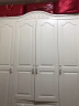 奥尚斯莱 欧式衣柜 小户型卧室白色储物柜 现代简约板式出租房衣橱 欧式韩式田园衣柜 四门衣柜 实拍图