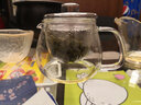 利快 Aderia玻璃杯日本品牌耐熱玻璃單把手可清洗茶杯透明日式簡(jiǎn)約 透明 500ml 曬單實(shí)拍圖
