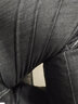 楠子漢2021秋季新款牛仔褲男士寬松束腳哈倫九分褲潮流潮牌薄款休閑褲子 黑色 XXXL 曬單實(shí)拍圖