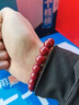 Djin五路財神朱砂手串男款水晶瑪瑙轉運珠手飾品生日禮物送男友送爸爸 帝王砂五路財神手串 曬單實(shí)拍圖