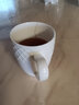 瓷秀源純白唐山骨瓷杯馬克杯水杯咖啡杯辦公室茶杯陶瓷杯子家用logo定制 漁網(wǎng)杯450ml（2個(gè)裝） 曬單實(shí)拍圖