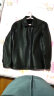 凱撒（KAISER）真皮皮衣男頭層牛皮夾克男士皮衣2025海寧秋季新款翻領(lǐng)整皮外套薄 黑色冬季脫卸羽絨款 3XL 曬單實(shí)拍圖