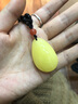 歐采妮（OUCERNY）蜜蠟吊墜天然波羅的海金絞蜜水滴雞油黃掛件毛衣鏈七夕情人節禮物 S8441 7.24克 孤品水滴 配鏈子 天然孤品僅此一件 曬單實(shí)拍圖