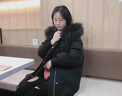 妍莉芬羽絨棉服女冬季新款女裝加厚中長(zhǎng)款棉衣女大毛領(lǐng)時(shí)尚休閑棉襖外套 黑色 S 曬單實(shí)拍圖