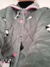 特丝格斯（TSGS）睡衣女冬季加厚套装珊瑚绒三层夹棉衣加绒加大码法兰绒保暖家居服 1941紫色 L-（三层加厚夹棉） 实拍图