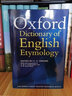 現貨 牛津英語(yǔ)詞源詞典 The Oxford Dictionary of English Etymology 曬單實(shí)拍圖