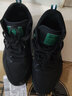 歐雅玲瓏牛皮老爹鞋女2026秋冬款加絨保暖女鞋厚底運動(dòng)鞋休閑鞋軟底旅游鞋 黑色【加絨款】11282-1 36 曬單實(shí)拍圖