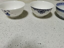 瑾睿茗瓷青花瓷碗飯碗中式復(fù)古懷舊家用釉下彩景德鎮(zhèn)陶瓷定制印logo甜品碗 5英寸 曬單實(shí)拍圖