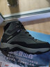 駱駝登山鞋男士冬季防水防滑耐磨高幫靴子運動(dòng)徒步鞋戶(hù)外鞋男 A142026045，深灰/黑 42 曬單實(shí)拍圖